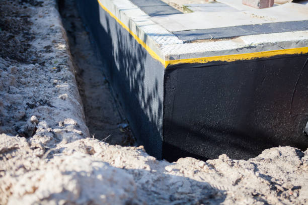 Residential Waterproofing installation at a Robbins, NC home by SJ Waterproofing Pros